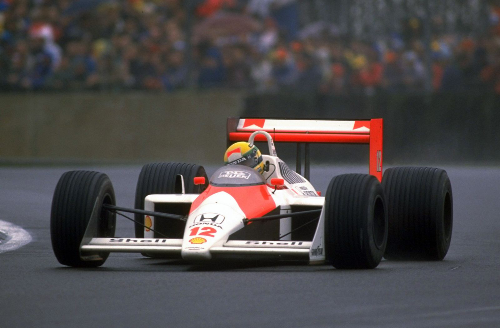 McLaren MP4/4 with Senna and Prost